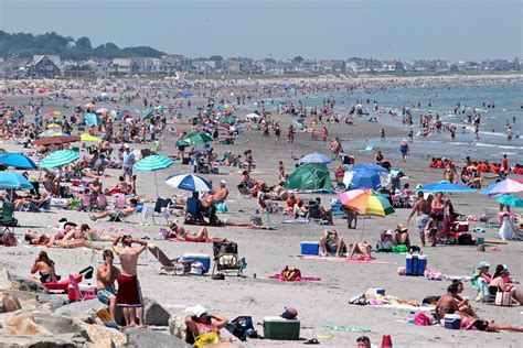 Nantasket Beach is popular summer escape from the Boston. . Water temp nantasket beach